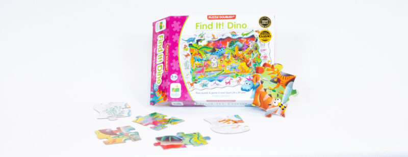 Floor Puzzles - Search and Learn, Dinosaurs