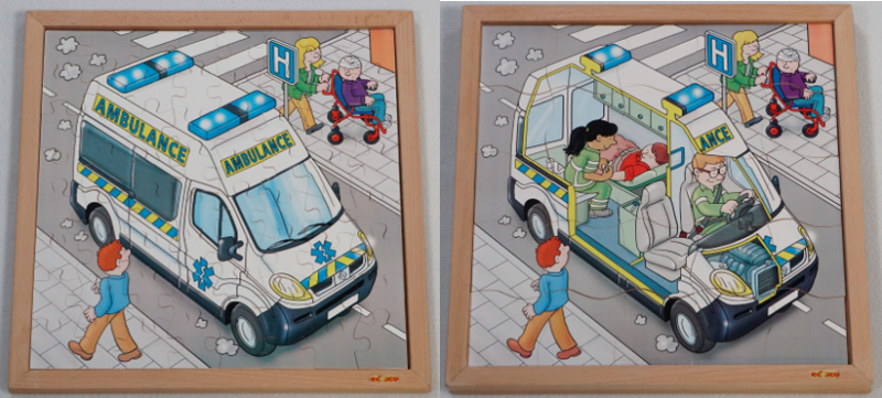 Layered Puzzles - Ambulance